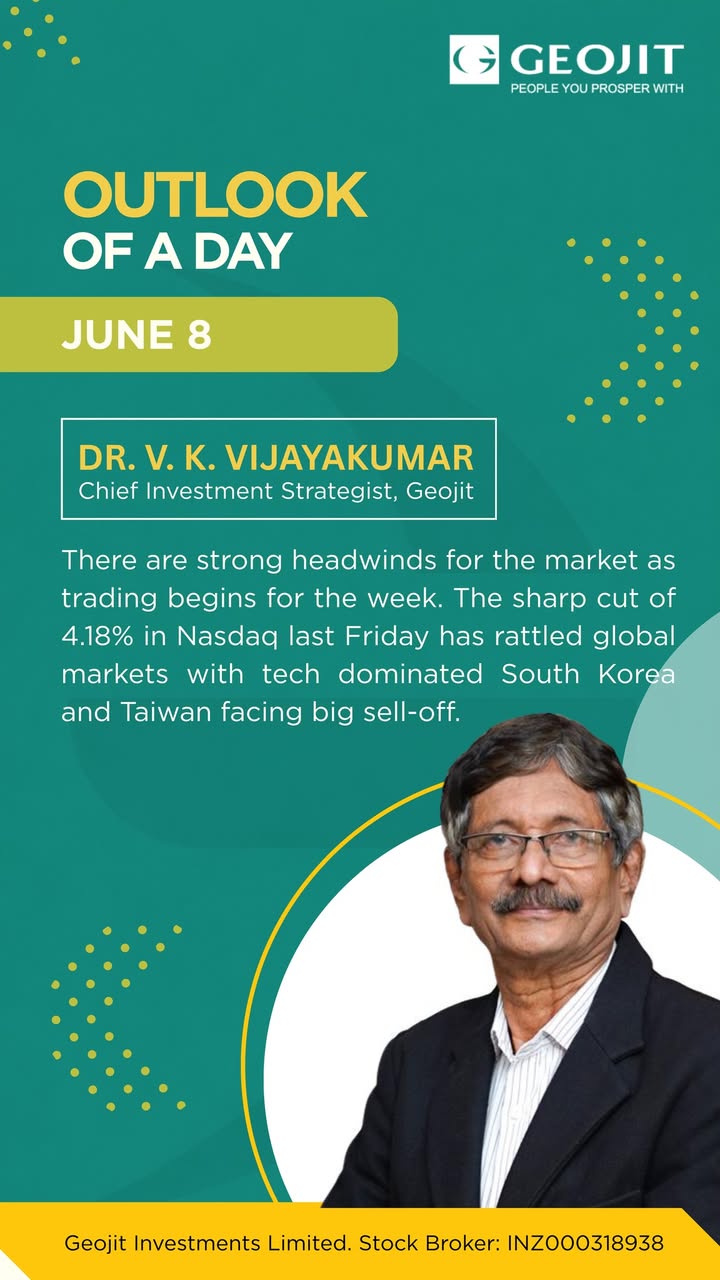  There are strong headwinds for the market as trading begins for the week. The sharp cut of 4