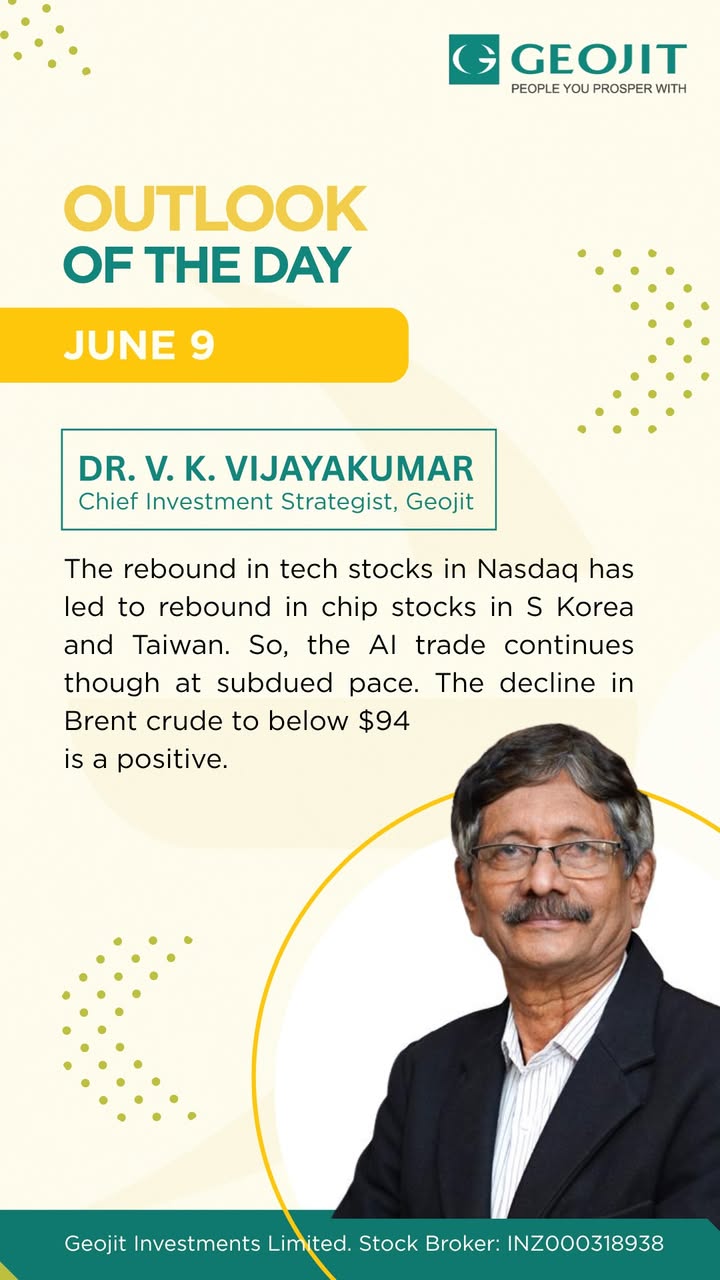  The rebound in tech stocks in Nasdaq has led to rebound in chip stocks in S Korea and Taiwan