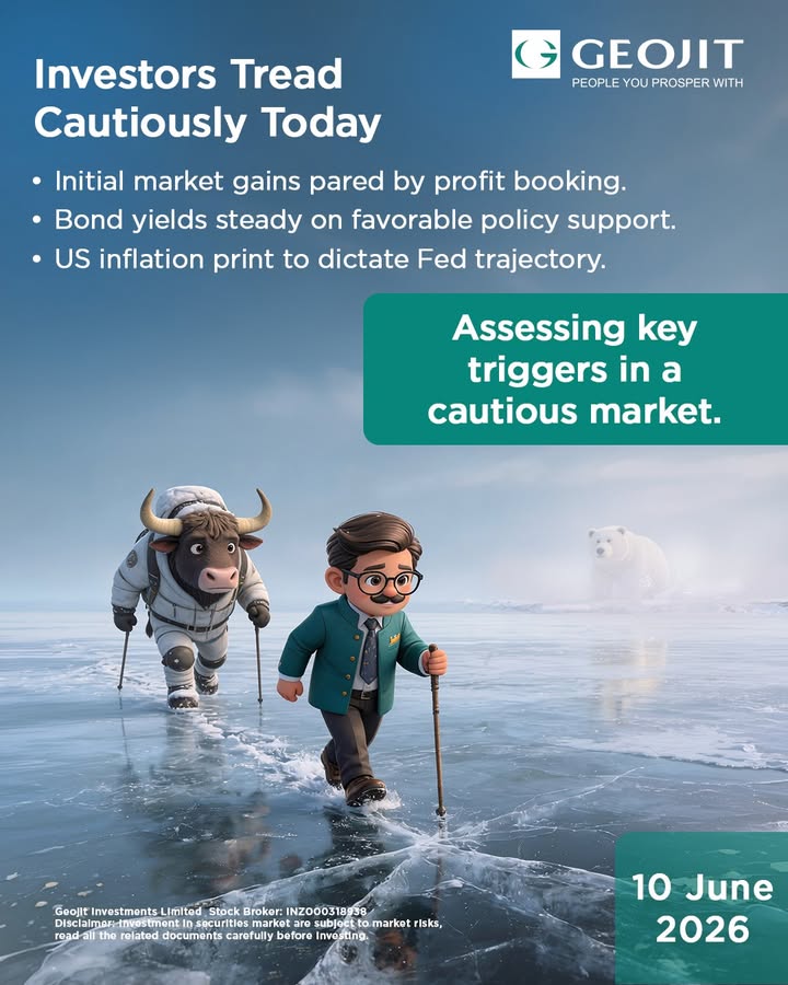 Domestic equities ended the session lower as investors exercised caution ahead of critical US inflation data