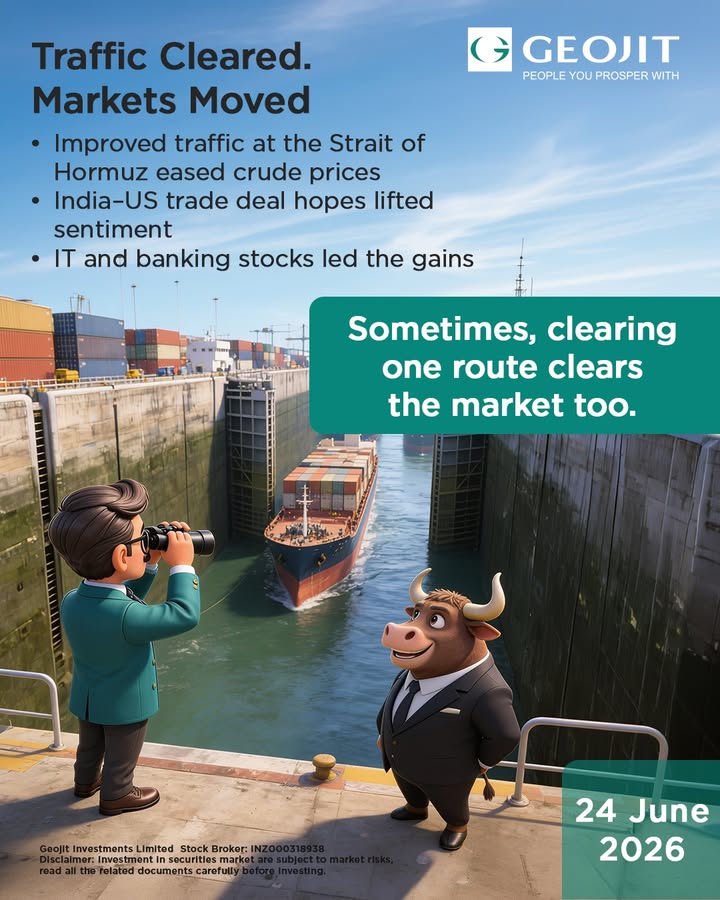 Markets closed higher as positive Asian cues, easing crude prices, and optimism around an India US trade deal lifted inves...