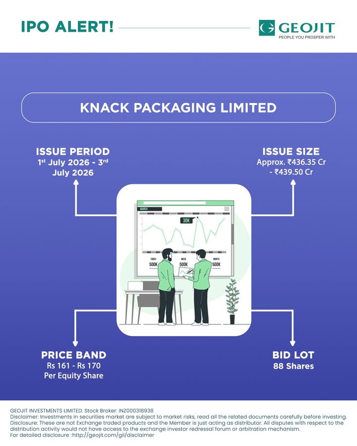 KNACK PACKAGING LIMITED Public Issue Of Equity Shares Knack Packaging Limited is an integrated packaging solutions provider...