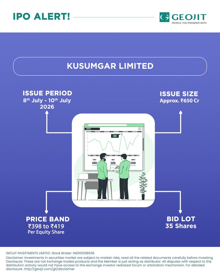 KUSUMGAR LIMITED Public Issue Of Equity Shares Kusumgar Limited is a leading manufacturer of woven, coated, and laminated e...