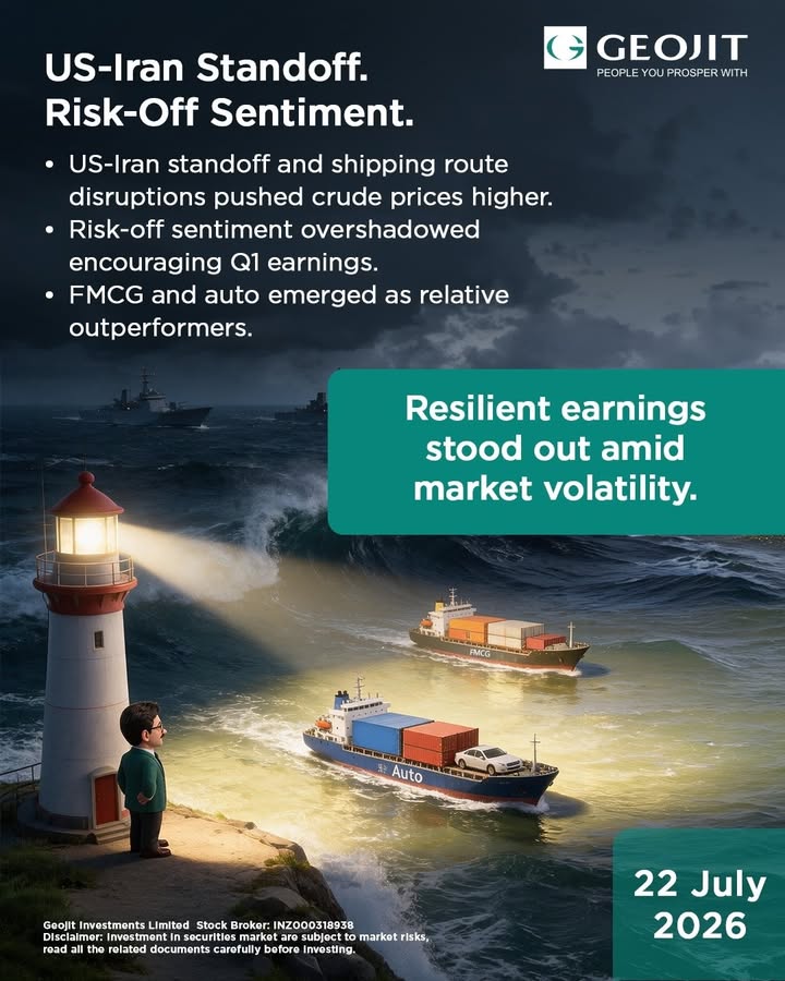 Concerns over the US Iran standoff, disruptions to global shipping routes, and rising crude oil prices weighed on investor s...