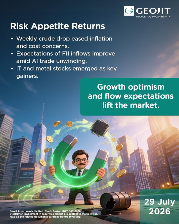 FII inflow prospects improve as AI trades unwind, while easing oil prices and strong domestic data keep markets supported