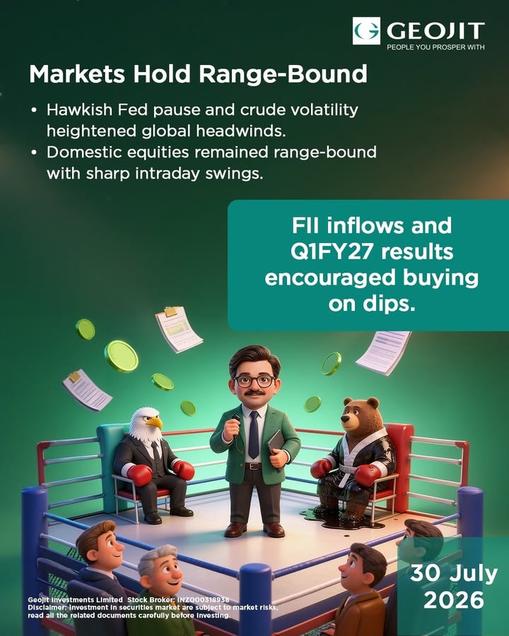 Global uncertainty from the Fed s inflation focused stance, higher US bond yields, and crude oil volatility kept markets ran...