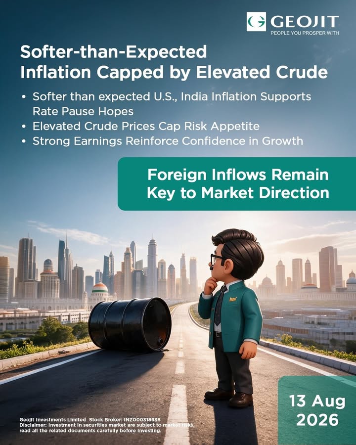  Softer inflation in the U.S. and India improved sentiment and supported expectations of a patient Fed and RBI stance