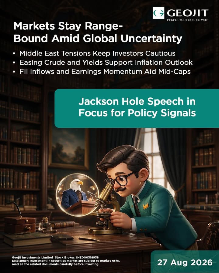  Easing crude prices and bond yields are supporting the inflation outlook, while strong earnings and FII inflows continu...