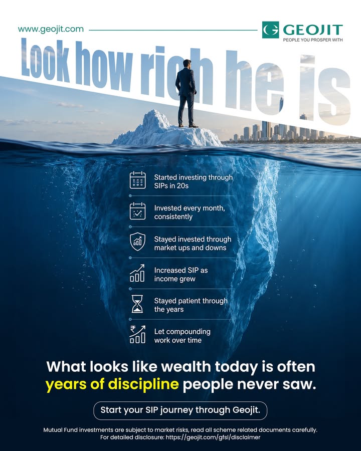 Behind financial success and wellbeing are years of consistent investing, staying invested through market ups and downs, inc...