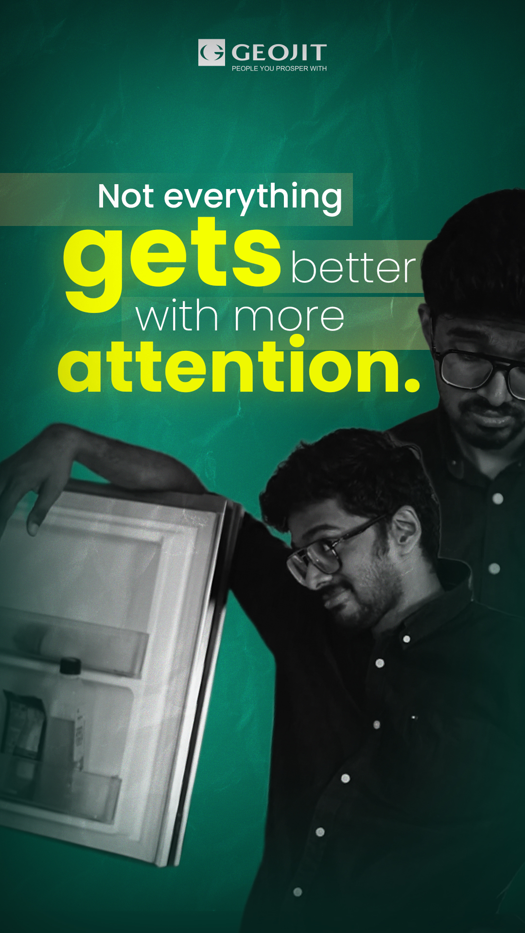 Not everything needs constant attention. Some things need time to grow. Give your investments the time they deserve