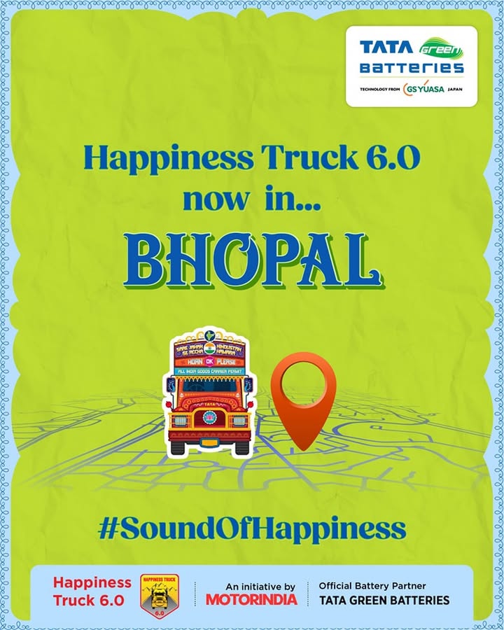 Bhopal, the wait is over Happiness Truck 6 Bhopal, the wait is over Happiness Truck 6