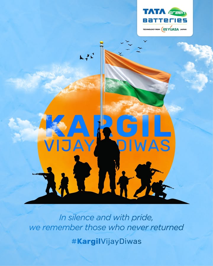 Kargil Vijay Diwas is a solemn reminder of the sacrifices made by our soldiers. Their courage secured our freedom