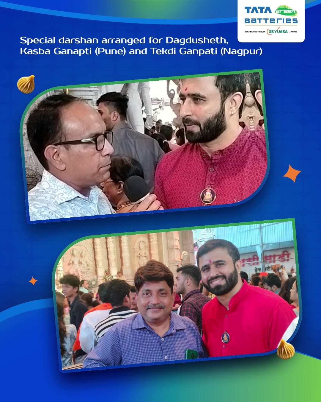 We charged the online offline scene with festive energy during this Ganesh Chaturthi