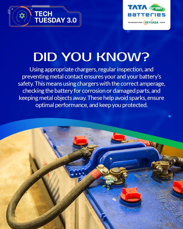 Stay safe. Stay powered. Your batterys safety and your peace of mind begin with a few smart habits
