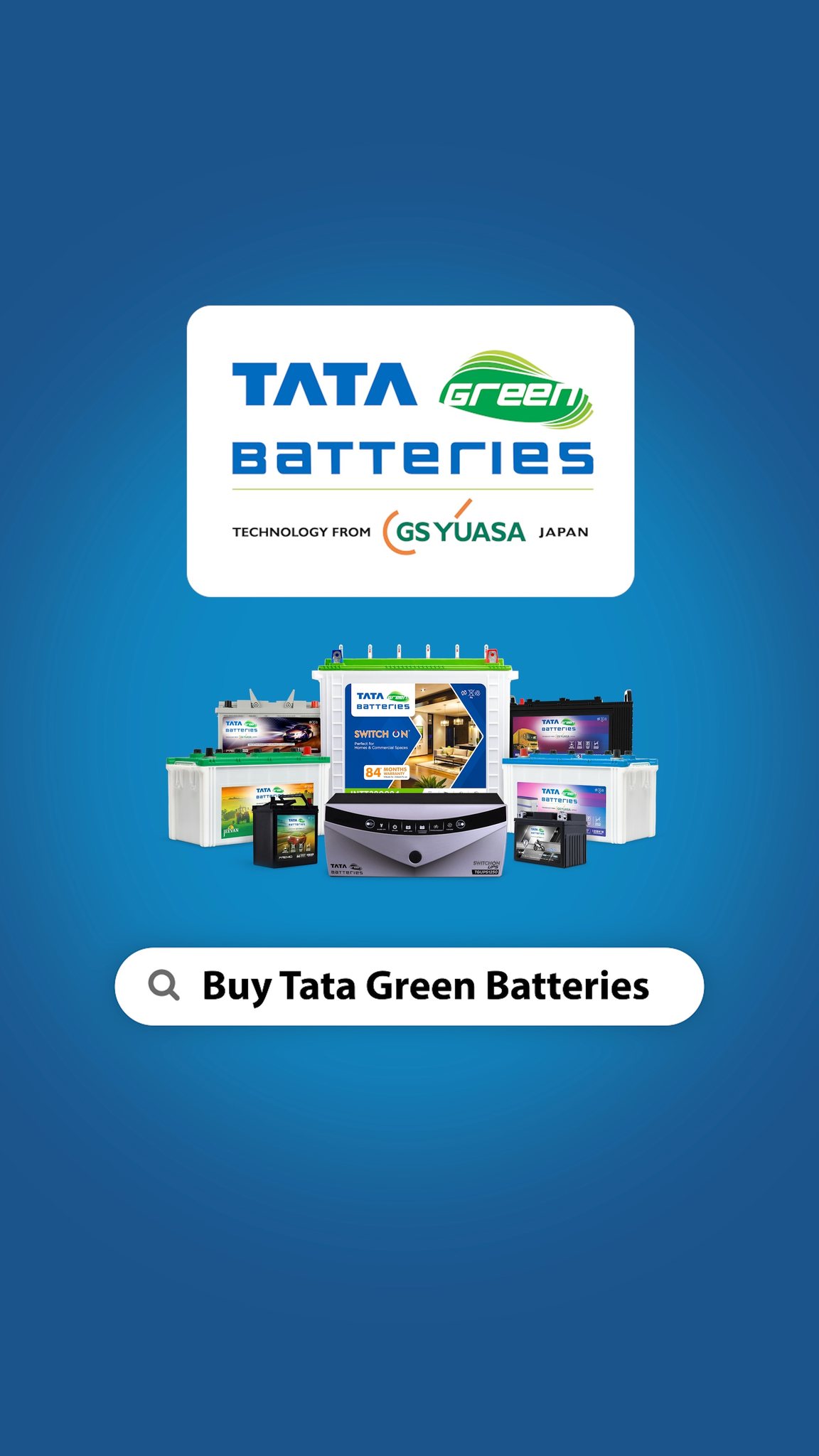 Performance ka wada jo chalta rahe saalo saal Have your vehicle start smoothly, in one go, every single time with Tata ...