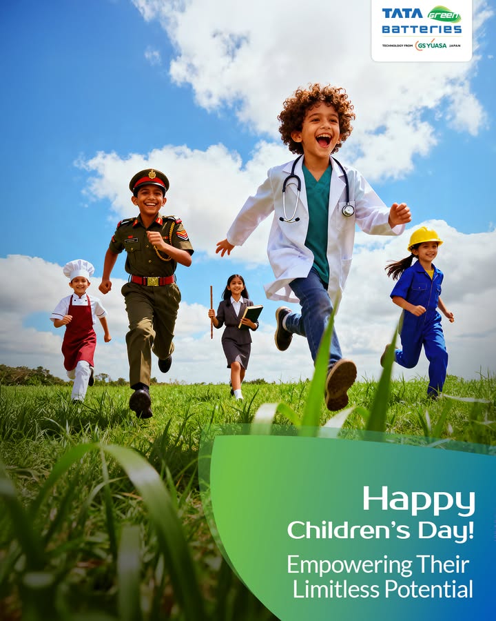 When children shine, the future lights up. They are the energy that powers our tomorrow