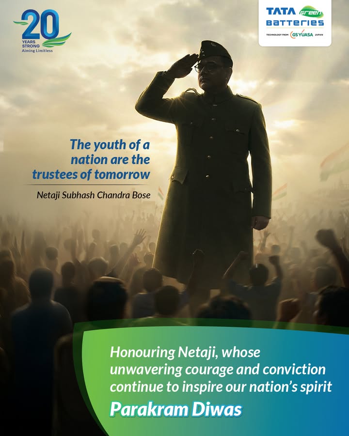 Netaji showed us that true freedom is forged with courage, purpose, and belief in the nation