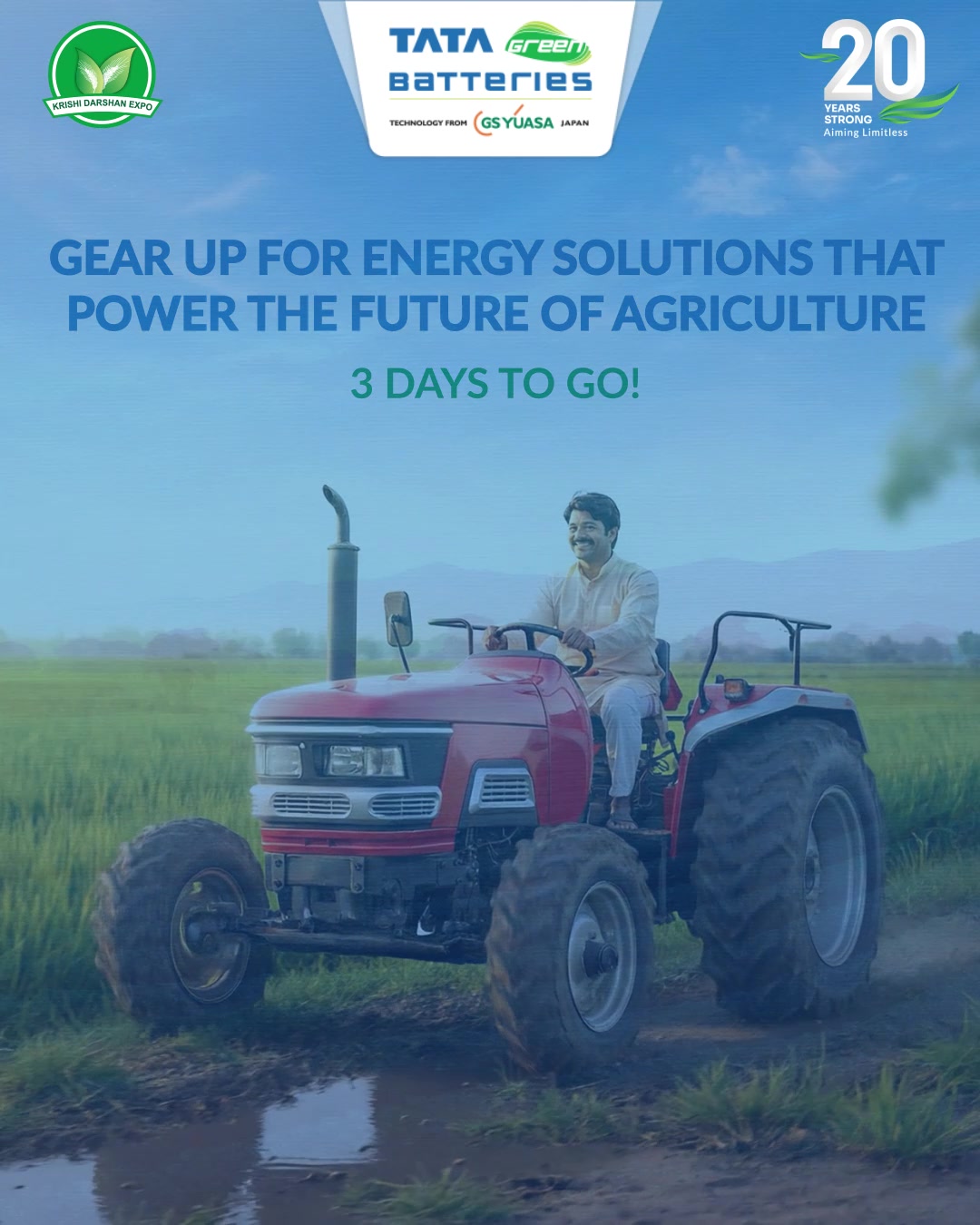 Join us at Krishi Darshan 2026 Indias largest agricultural expo as we unveil advanced energy solutions engineered to stren...