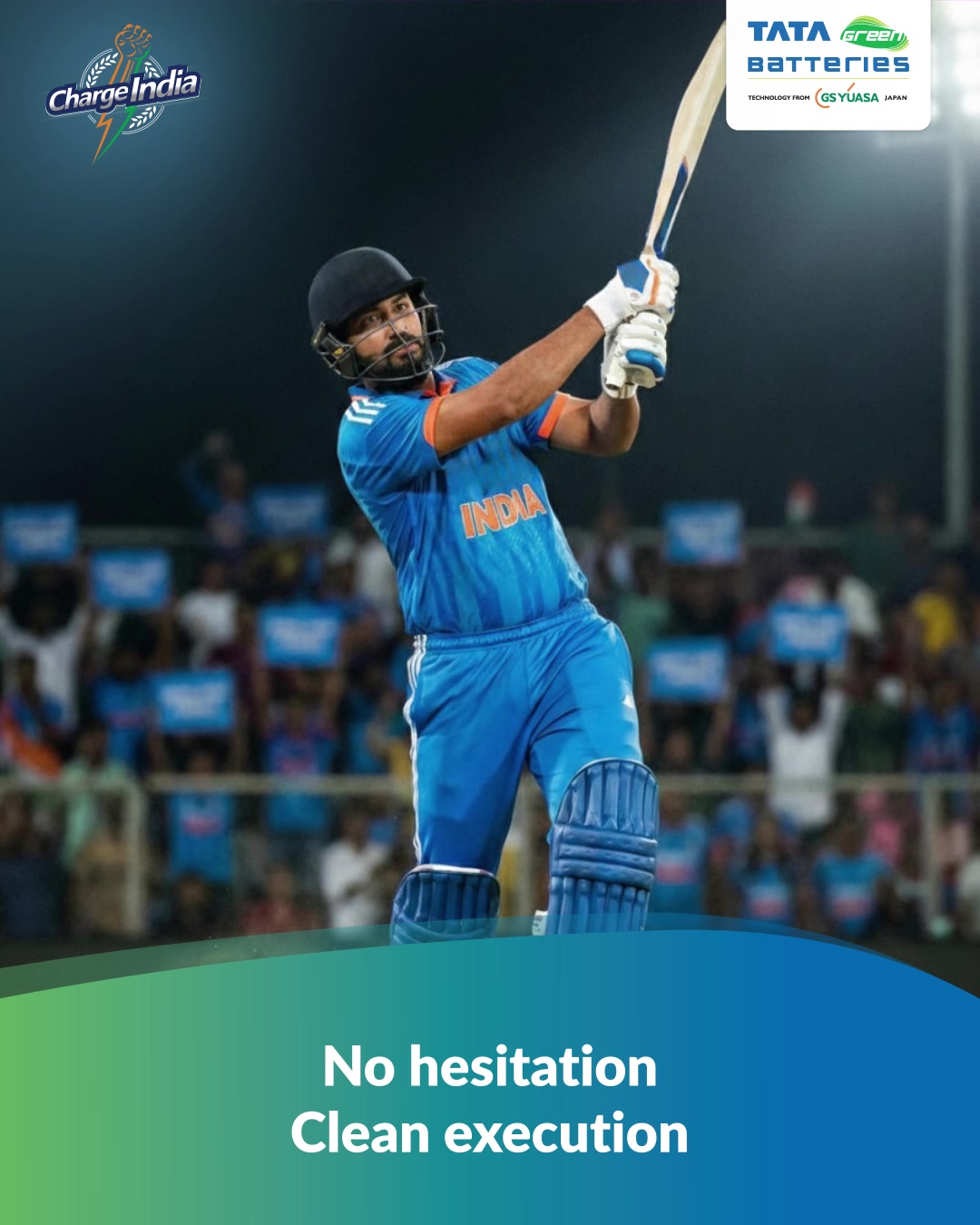 From the first charge to the final strike, the power never dipped