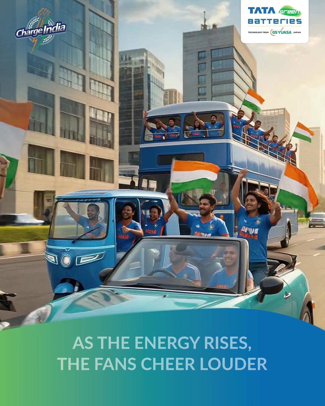 With the intensity building, the roar from the fans grows stronger