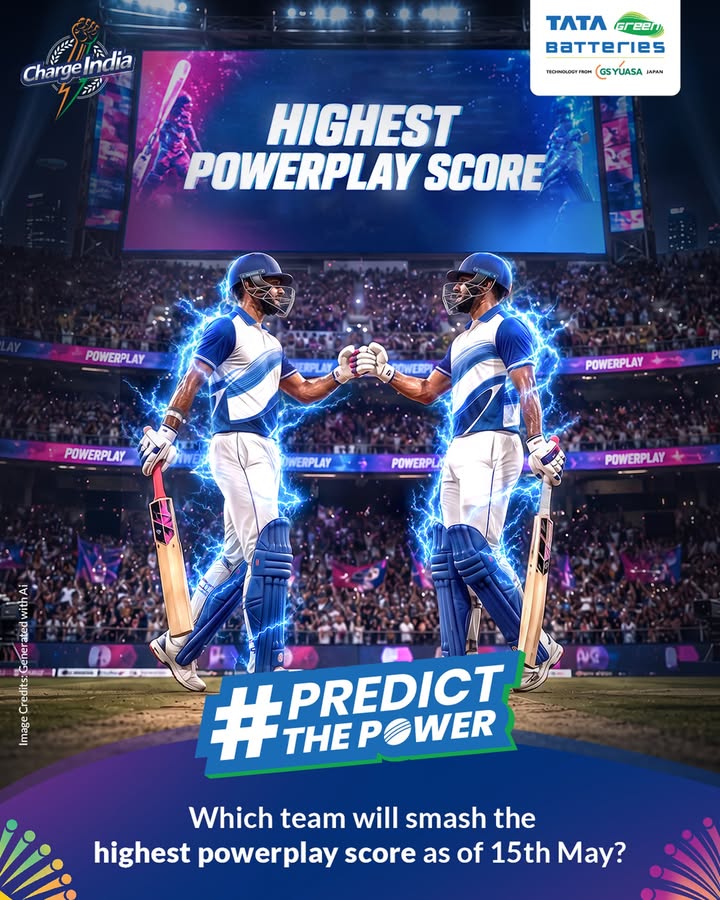  The powerplay battle is heating up and so is PredictThePower Prediction6 Week 9th May 15th May 2026 ...