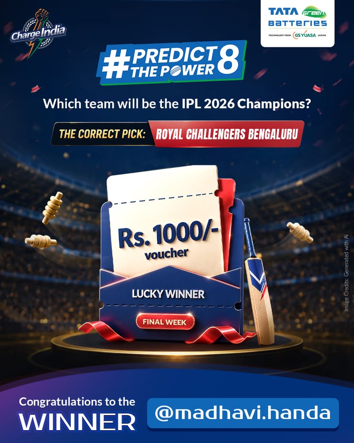 Thank you all for the overwhelming response on the final PredictThePower contest
