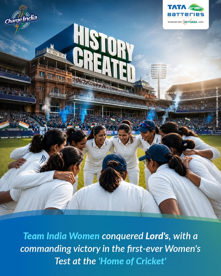 The Home of Cricket hosted its first ever Women s Test, and Team India marked the occasion with a commanding performance to ...