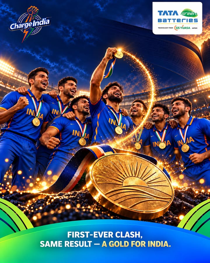 A FIRST EVER CLASH. A GOLDEN OUTCOME FOR INDIA