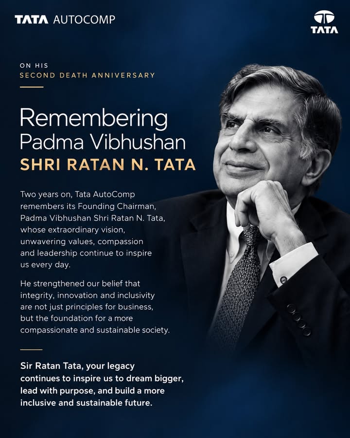 A legacy that continues to inspire. A vision that continues to guide. Remembering Shri Ratan N