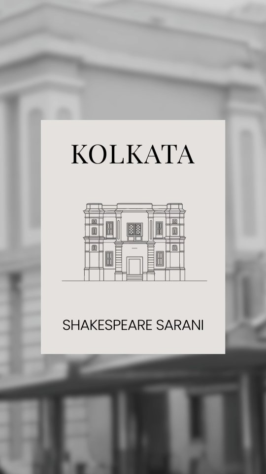 Kolkata, here we come. The Largest Store of Rare. A restoration of 126 year old charm. This September