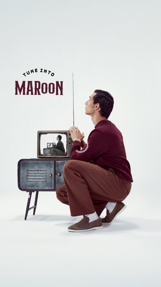 Draped in Maroon, the season unfolds in rich, warm tones