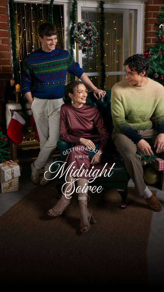 This Christmas, we are getting ready for the Midnight Soir e as conversations linger and the clock slows down