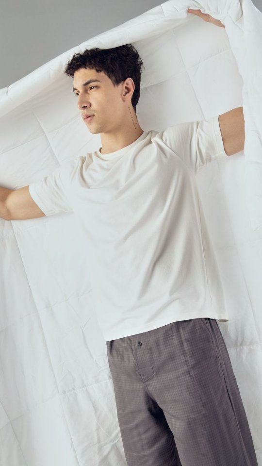 Not just sleepwear. Something you live in. Introducing Living Indoors INNERV by Rare Rabbit