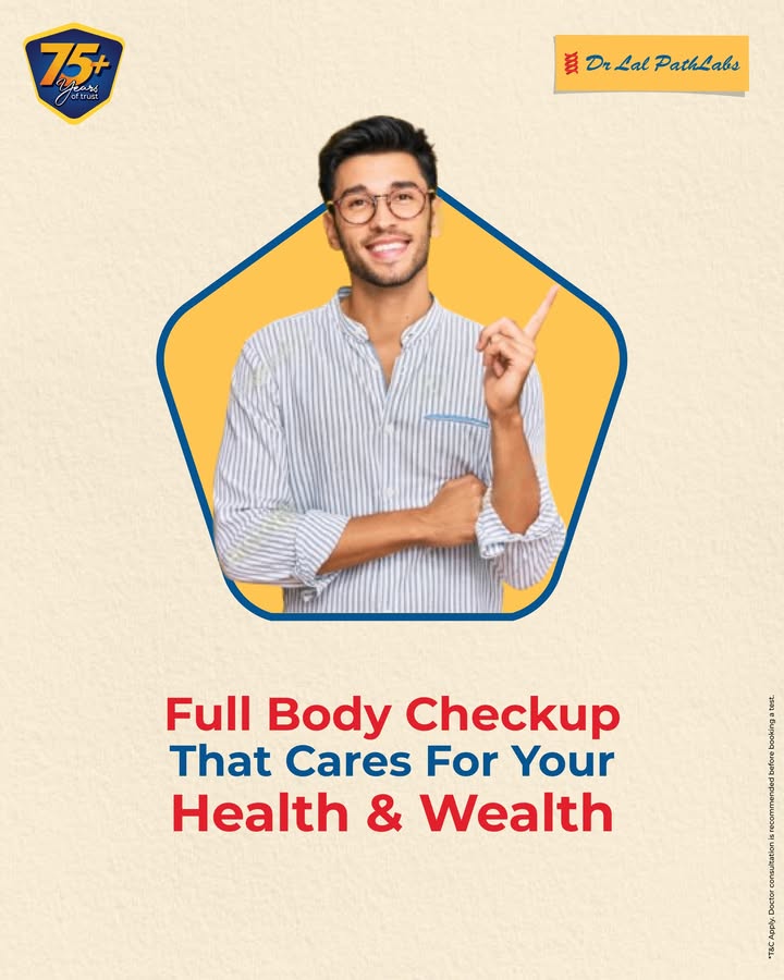 A Test for a Healthier You Get your Swasthfit Complete Health Check Test today with Dr Lal PathLabs