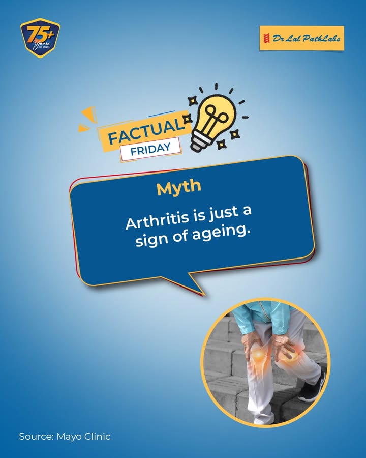 Many people think arthritis only affects the elderly, but thats not true