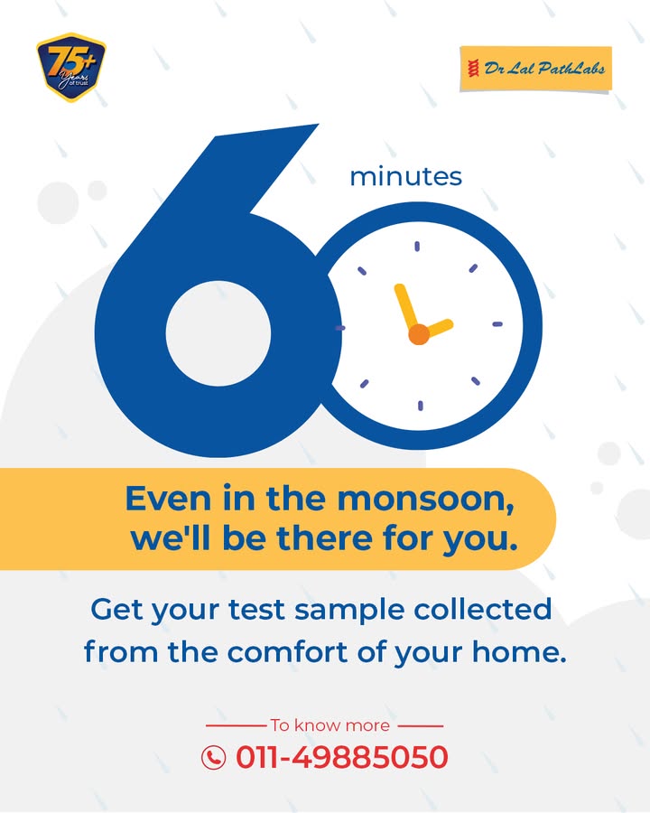 Well reach your home within 60 minutes to collect your test sample, making healthcare easy, fast, and convenient right from the comfort of your home Well reach your home within 60 minutes to collect your test sample, making healthcare easy, fast, and convenient right from ...