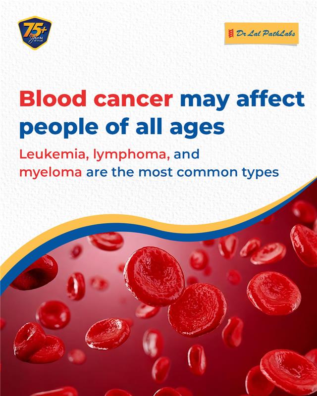 Blood cancer is often silent in its early stages