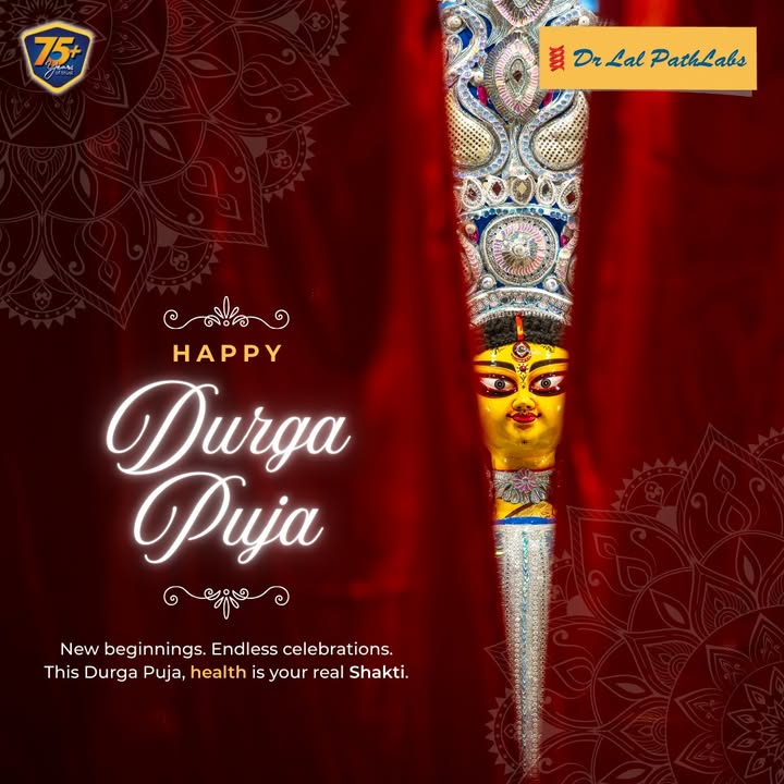Wishing you a HappyDurgaPuja A time for new beginnings, endless celebrations, and recognizing the true power within