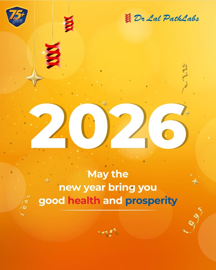 As we step into 2026, Team Dr Lal PathLabs extends heartfelt wishes for good health, happiness, and prosperity
