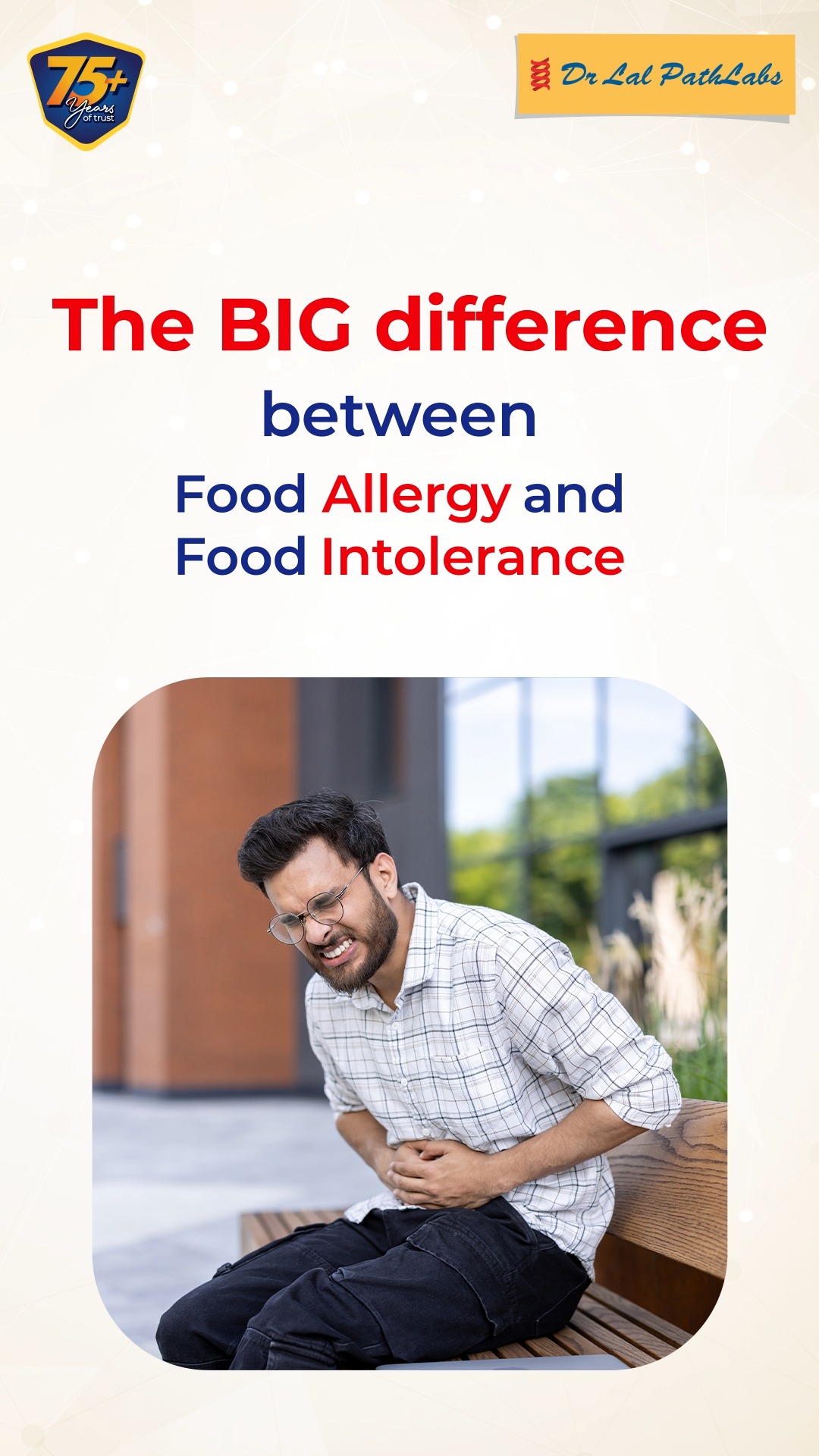 Allergies act fast. Intolerances build slower