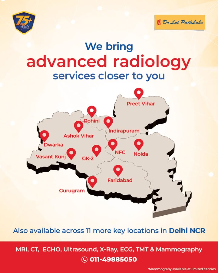 Access advanced radiology services right in your neighbourhood