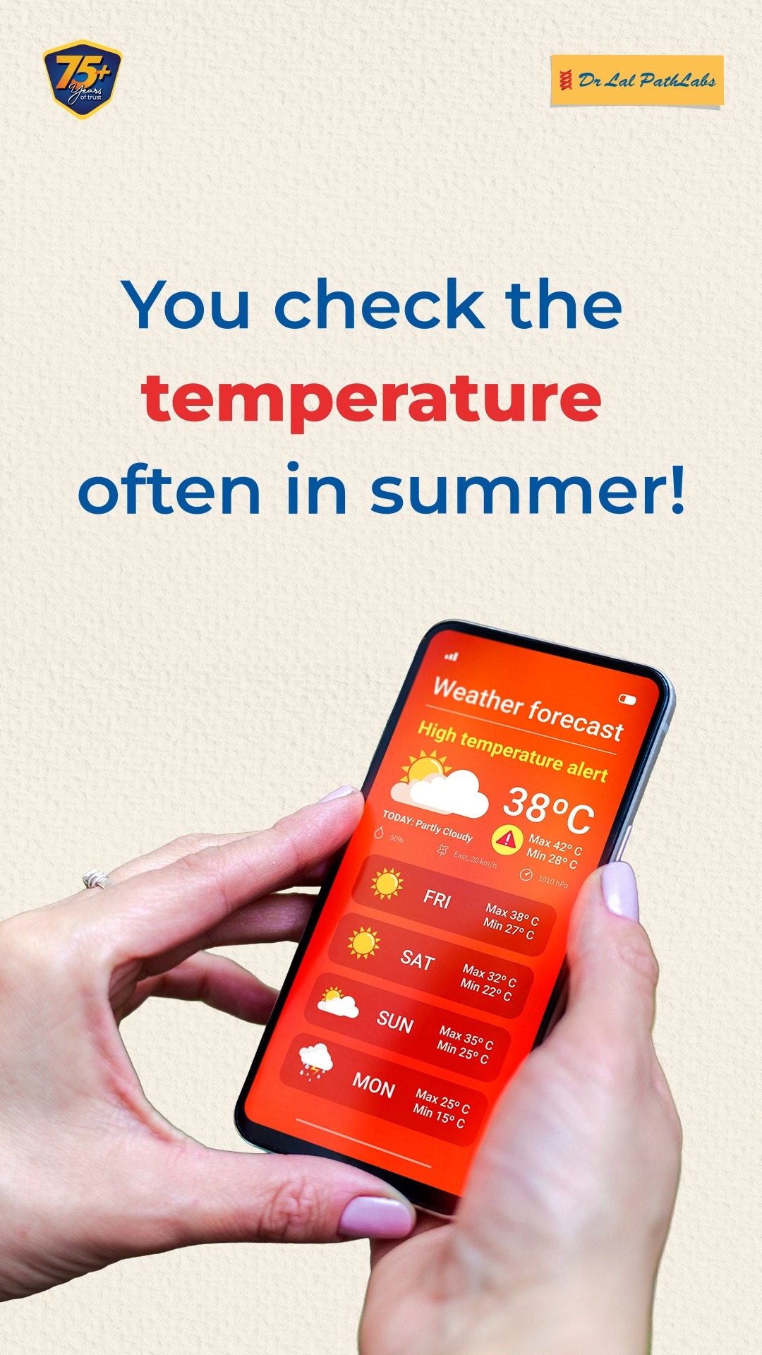 Your body sends signals too, dont ignore them. Stay alert to summer symptoms and take action before they get serious