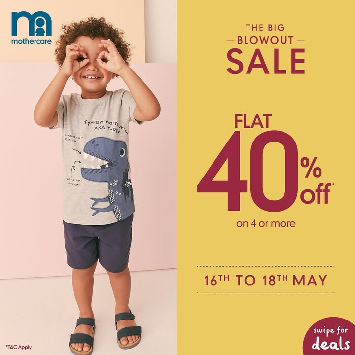 Because your babys wish list is never short FLAT 40 OFF when you choose 4 essentials. FLAT 30 OFF on 3 favourites. Because every gentle touch, sleepy sigh, and growing giggle deserves the best from day one Because your babys wish list is never short FLAT 40 OFF when you choose 4 essentials