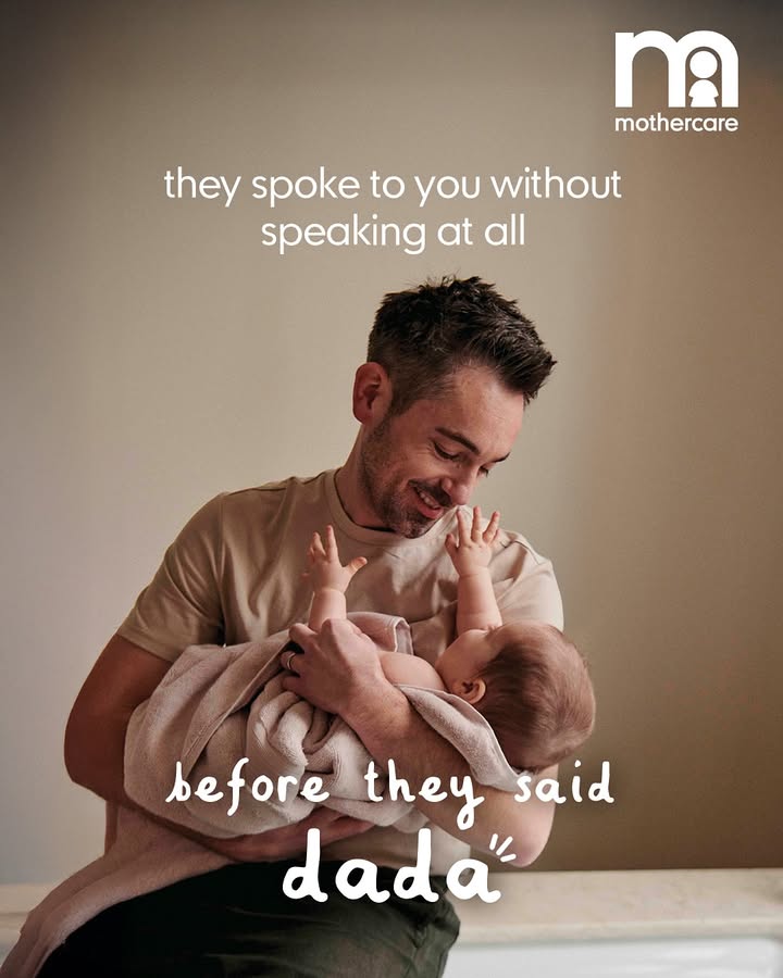 Before they could say Dada, they were already calling you everything. Comfort. Joy. Safety. Home
