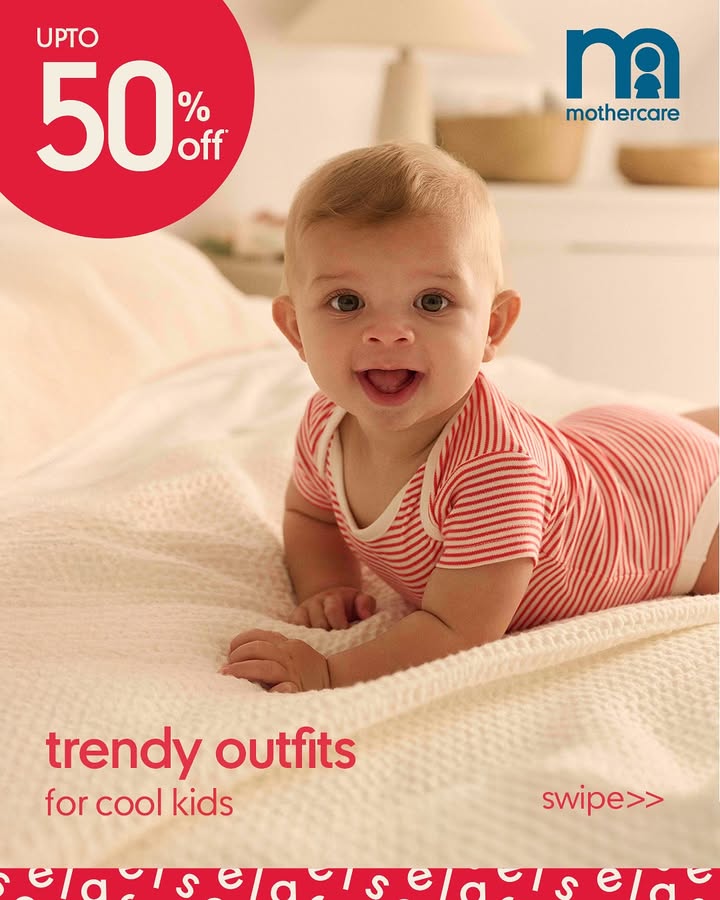Give them the softest beginnings Find newborn outfits and essentials now at unmissable offers at our End of Season Sale EndOfSeasonSale WeknowParenting Mothercare MothercareIndia EndOfSeasonSale WeKnowParenting NewbornStyle Ti... Give them the softest beginnings Find newborn outfits and essentials now at unmissable offers at our End of Season...