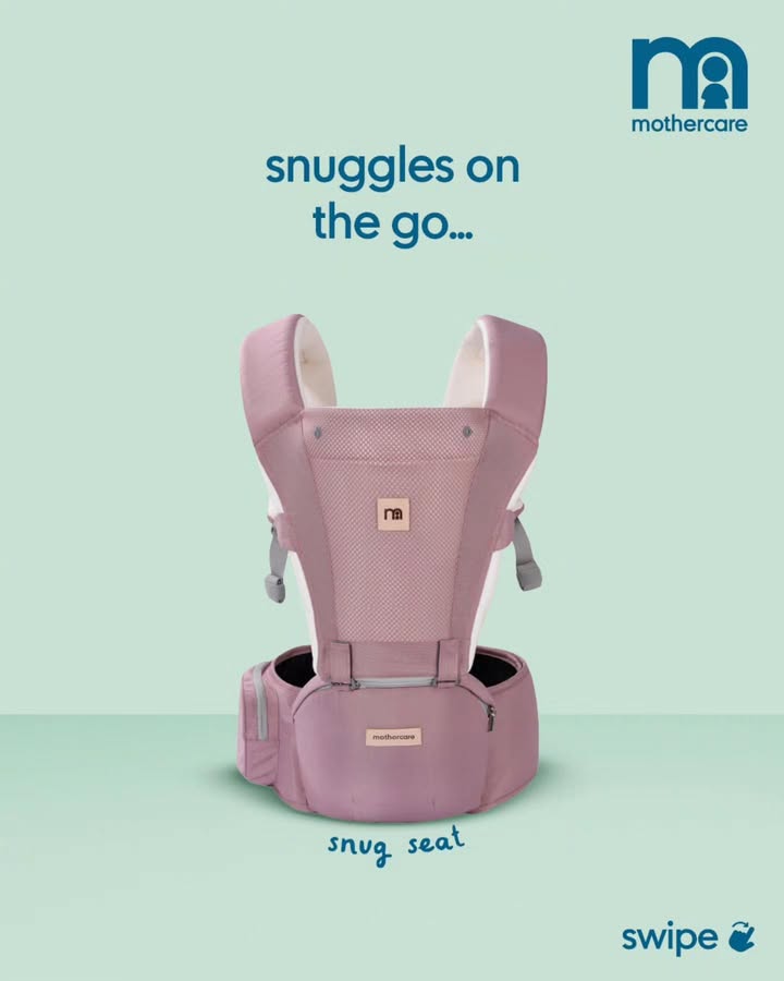 Carry your little one close, comfy, and carefree with Snug Seat