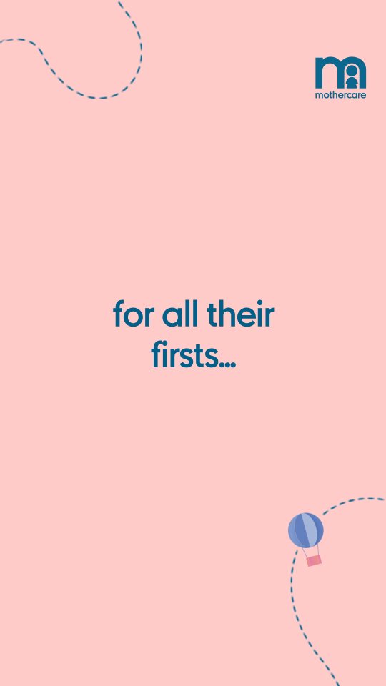 Embrace all their little milestones with love and care from Mothercare Shop the My First collection today weknowpare...