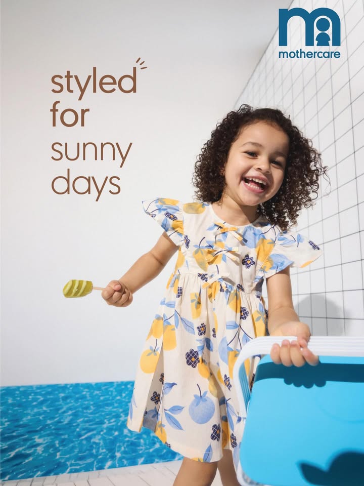 Sunshine on repeat Playful prints and breezy comfort for everyday little adventures Summer collection availabl...