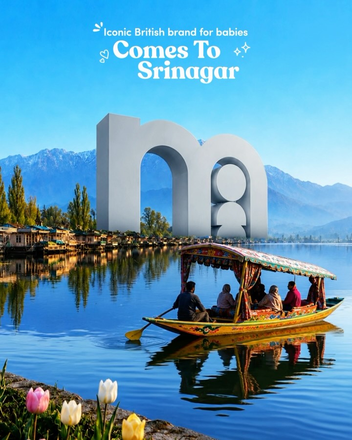 All the way from London to Srinagar, for every little beginning