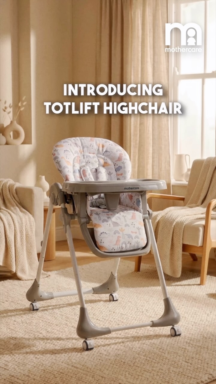From first bites to big smiles, every mealtime deserves comfort, safety, and ease Introducing the Totlift Highchair d...