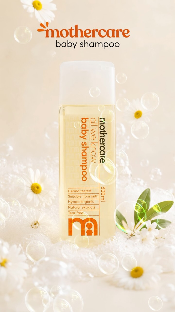 Behind every happy splash is a shampoo made with gentle care